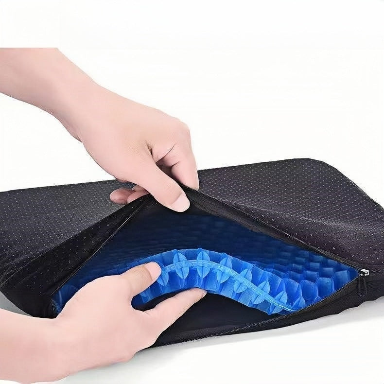 כרית הישיבה GelComfort™ סוף לכאבי הגב והישיבה המעייפת